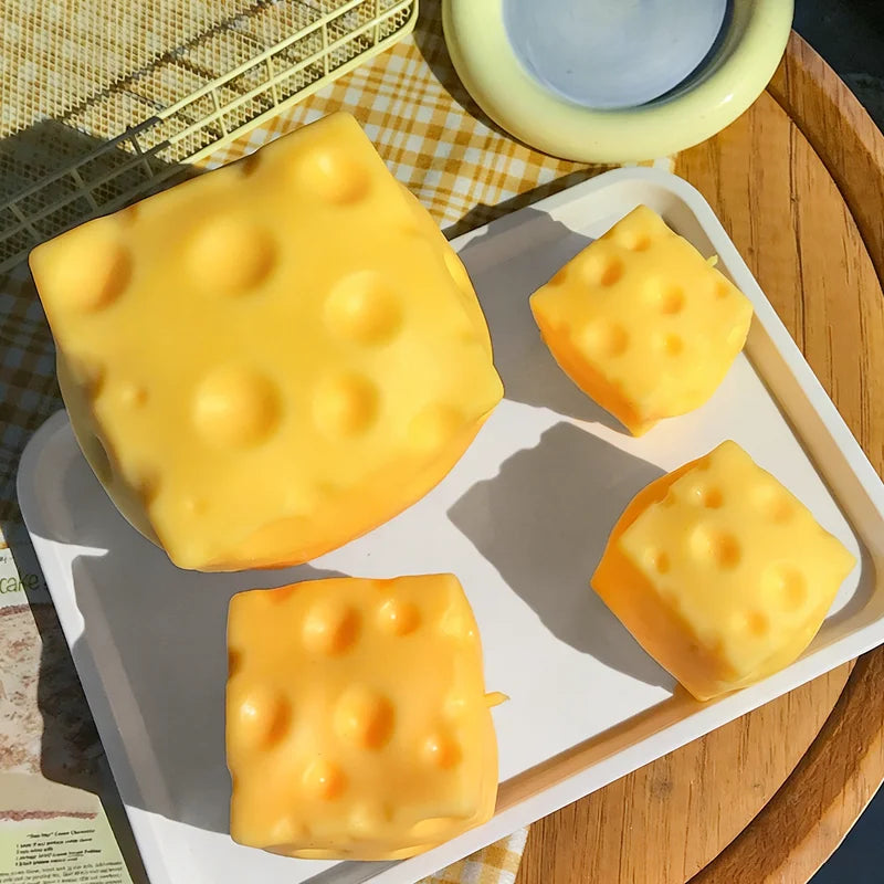 Squishy Cheese Stress Toy