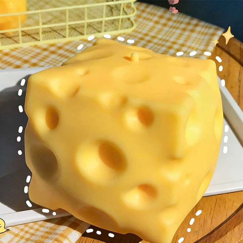 Squishy Cheese Stress Toy