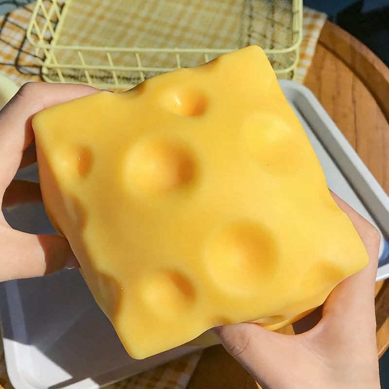 Squishy Cheese Stress Toy