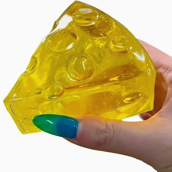 Crystal Cheese Squishy Toy 
