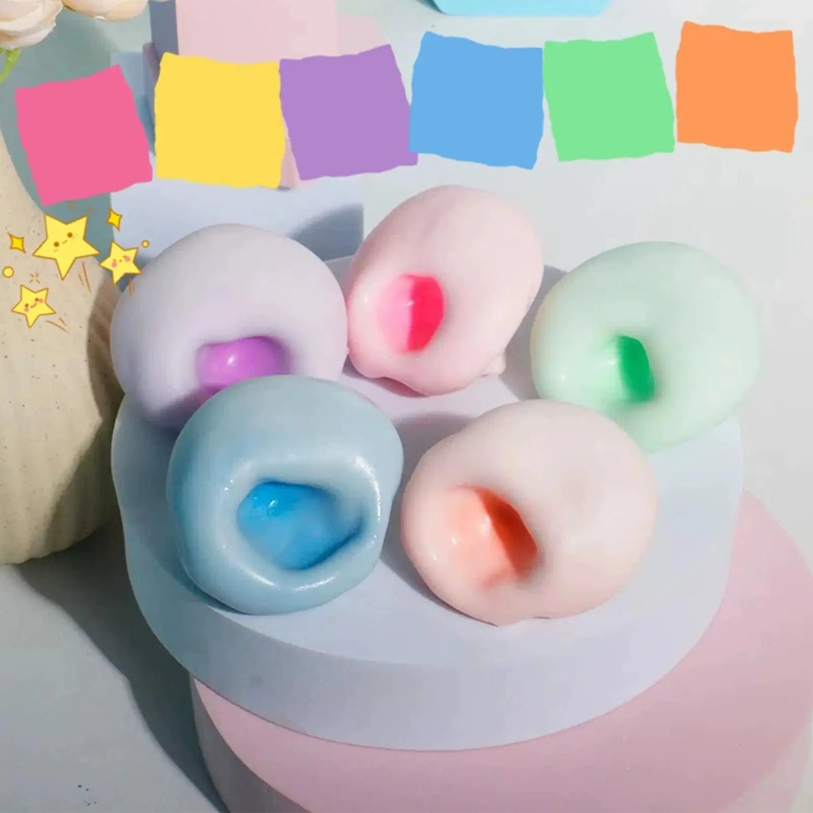Crunchy Mochi Squish Stress Ball