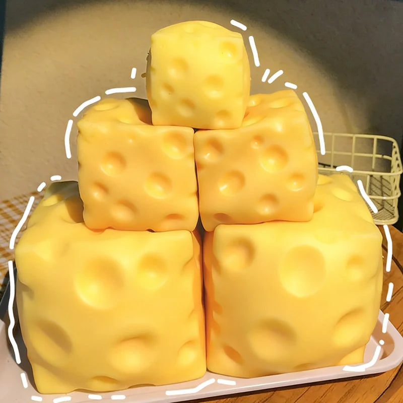 Squishy Cheese Stress Toy