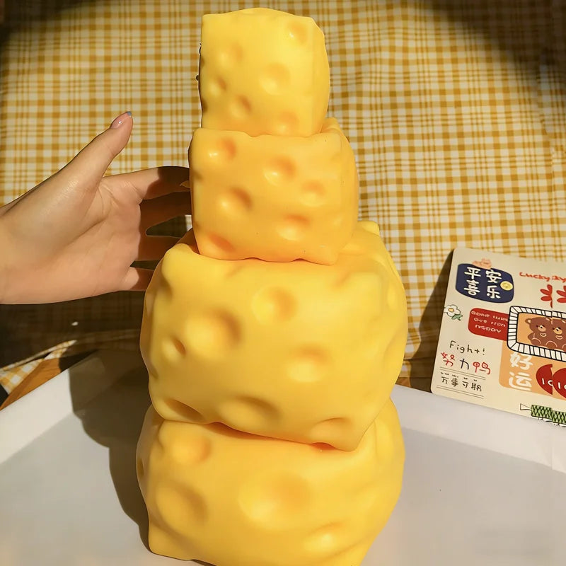 Squishy Cheese Stress Toy